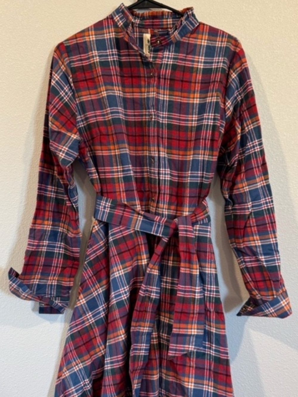 Kiel James Patrick cabin dress 100% Cotton